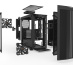 be quiet! Pure Base 500 DX Noir | Boîtier PC ARGB vitré, Mini ITX / Micro ATX / ATX, 3 ventilateurs Pure Wings 2 140 mm
