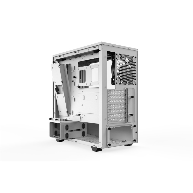 be quiet! Pure Base 500 DX Blanc | Boîtier PC ARGB vitré, Mini ITX / Micro ATX / ATX, 3 ventilateurs Pure Wings 2 140 mm
