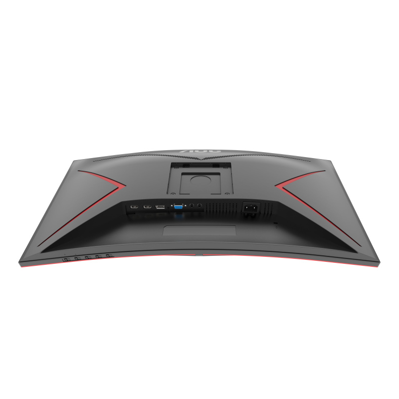 AOC G2 C27G2ZE/BK écran plat de PC 68,6 cm (27") 1920 x 1080 pixels Full HD LED Noir, Rouge