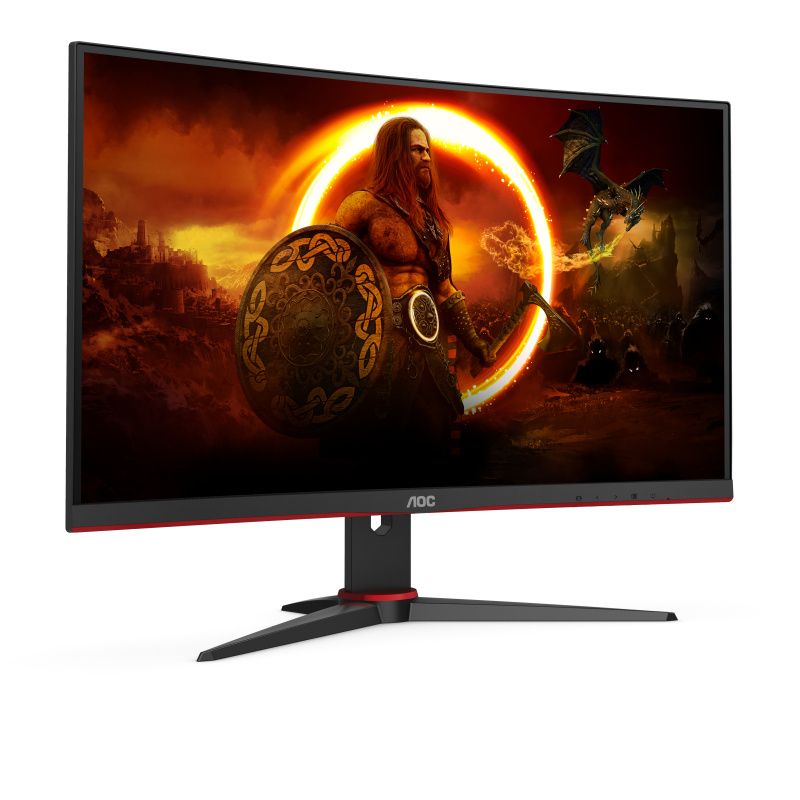 AOC G2 C27G2ZE/BK écran plat de PC 68,6 cm (27") 1920 x 1080 pixels Full HD LED Noir, Rouge