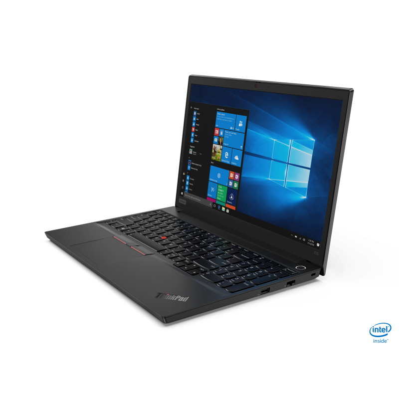 Lenovo ThinkPad E15 Intel® Core™ i5 i5-10210U Ordinateur portable 39,6 cm (15.6") Full HD 8 Go DDR4-SDRAM 256 Go SSD Wi-Fi 6 (802.11ax) Windows 10 Pro Français Noir