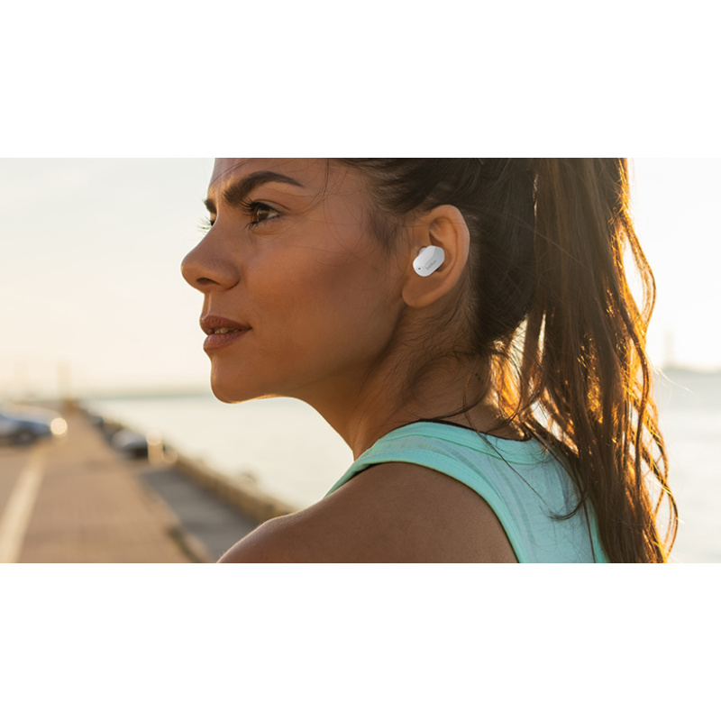 Belkin AUC001BTWH écouteur/casque Écouteurs Sans fil Ecouteurs Musique Micro-USB Bluetooth Blanc