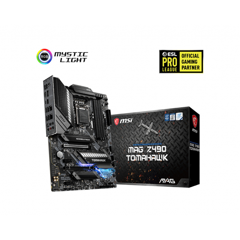 MSI MAG Z490 TOMAHAWK carte mère Intel Z490 LGA 1200 (Socket H5) ATX