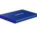 Samsung Portable SSD T7 2 To USB Type-C 3.2 Gen 2 (3.1 Gen 2) Bleu