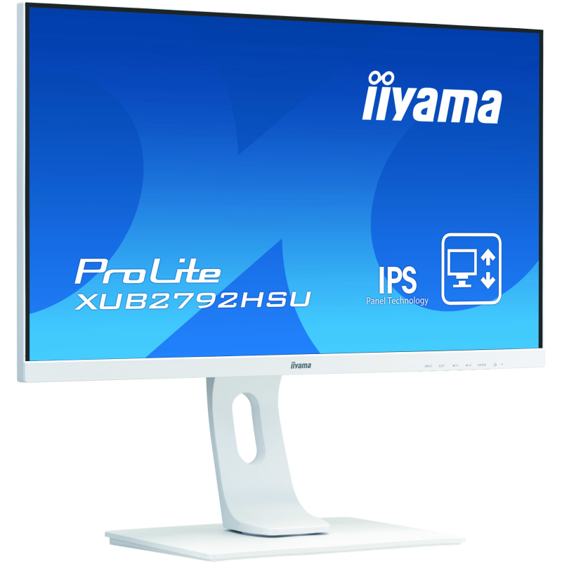 iiyama ProLite XUB2792HSU-W1 écran plat de PC 68,6 cm (27") 1920 x 1080 pixels Full HD LED Blanc
