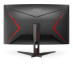AOC G2 C32G2ZE/BK écran plat de PC 80 cm (31.5") 1920 x 1080 pixels Full HD LED Noir, Rouge
