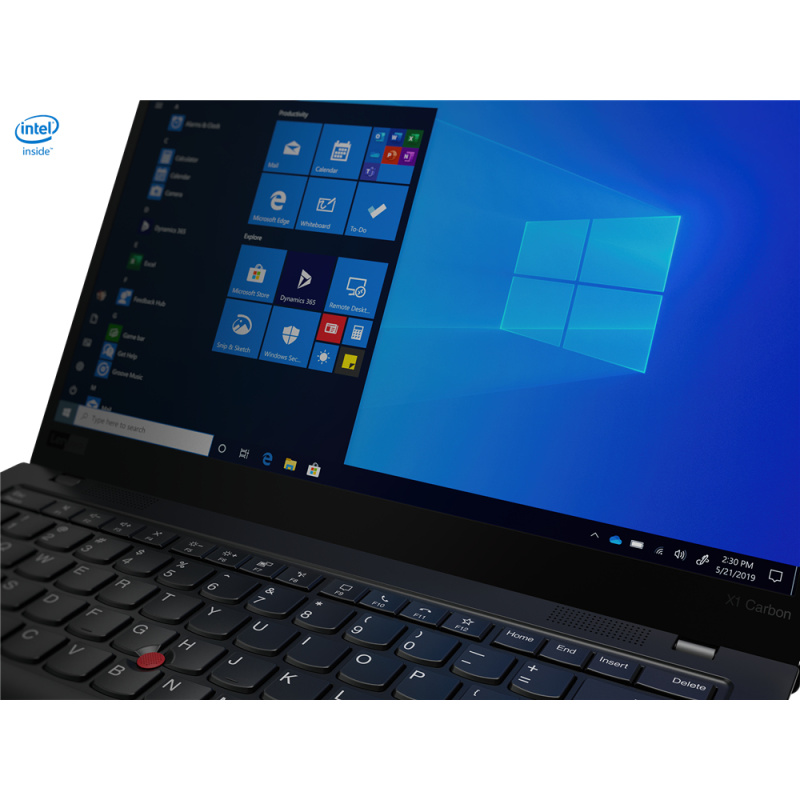 Lenovo ThinkPad X1 Carbon Gen 8 Intel® Core™ i7 i7-10510U Ordinateur portable 35,6 cm (14") Full HD 16 Go LPDDR3-SDRAM 512 Go SSD Wi-Fi 6 (802.11ax) Windows 10 Pro Noir