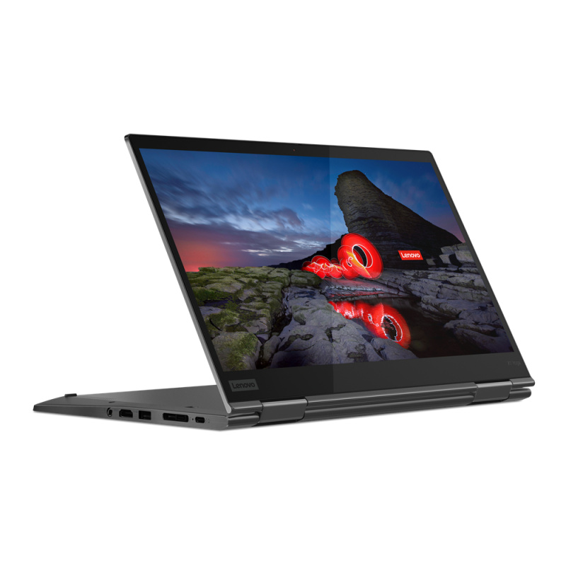 Lenovo ThinkPad X1 Yoga Gen 5 Intel® Core™ i5 i5-10210U Hybride (2-en-1) 35,6 cm (14") Écran tactile Full HD 8 Go LPDDR3-SDRAM 256 Go SSD Wi-Fi 6 (802.11ax) Windows 10 Pro Gris