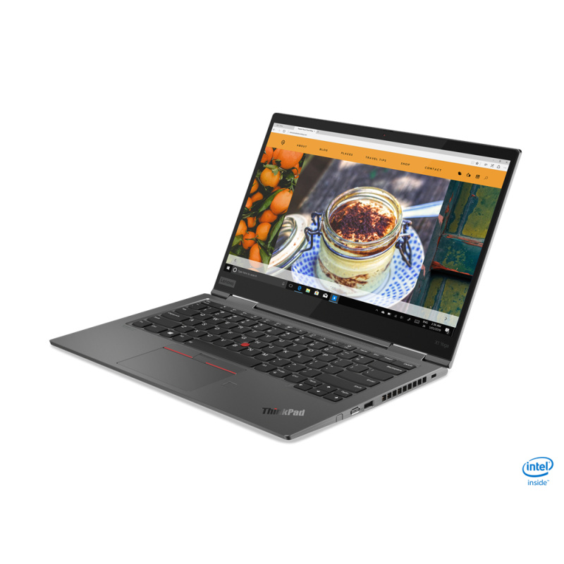 Lenovo ThinkPad X1 Yoga Gen 5 Intel® Core™ i5 i5-10210U Hybride (2-en-1) 35,6 cm (14") Écran tactile Full HD 8 Go LPDDR3-SDRAM 256 Go SSD Wi-Fi 6 (802.11ax) Windows 10 Pro Gris