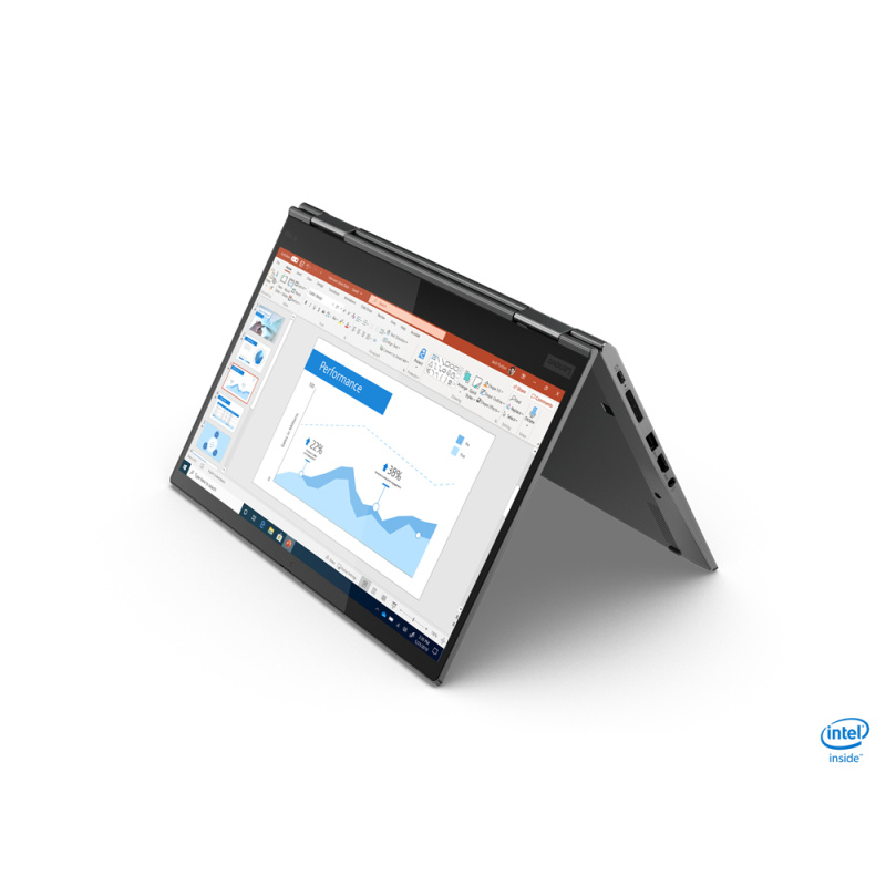 Lenovo ThinkPad X1 Yoga Gen 5 Intel® Core™ i5 i5-10210U Hybride (2-en-1) 35,6 cm (14") Écran tactile Full HD 8 Go LPDDR3-SDRAM 256 Go SSD Wi-Fi 6 (802.11ax) Windows 10 Pro Gris