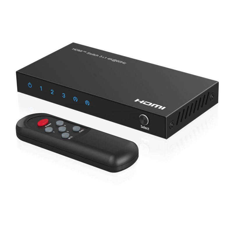 Microconnect MC-HDMISWITCH0301-4K commutateur vidéo