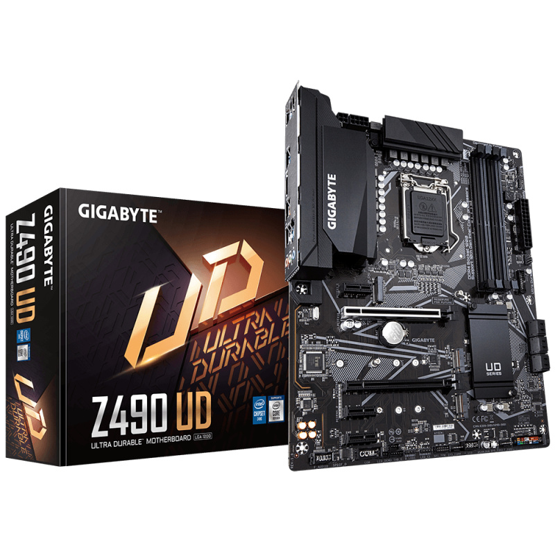 GIGABYTE Z490 UD (rev. 1.0) Intel Z490 LGA 1200 (Socket H5) ATX