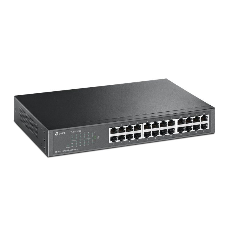 TP-Link TL-SF1024D commutateur réseau Non-géré Fast Ethernet (10/100) Gris