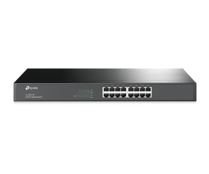 TP-Link TL-SG1016 Non-géré Gigabit Ethernet (10/100/1000) 1U Noir