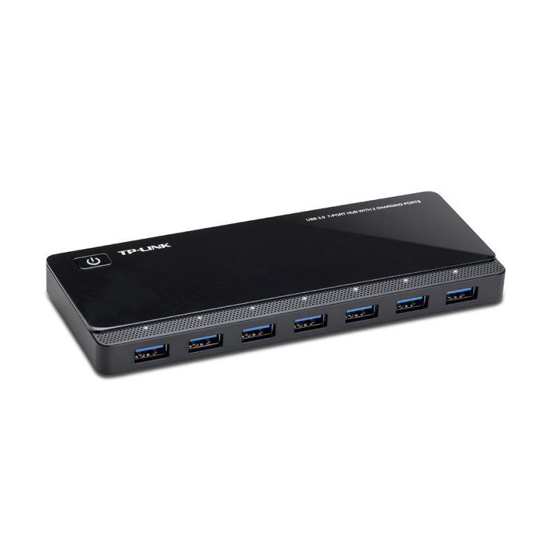 TP-Link UH720 hub & concentrateur USB 3.2 Gen 1 (3.1 Gen 1) Micro-B 5000 Mbit/s Noir