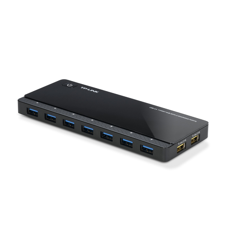 TP-Link UH720 hub & concentrateur USB 3.2 Gen 1 (3.1 Gen 1) Micro-B 5000 Mbit/s Noir