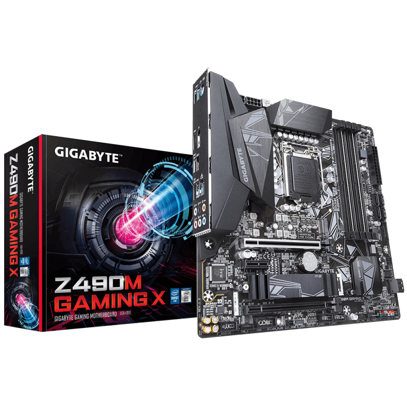 GIGABYTE Z490M GAMING X (rev. 1.0) Intel Z490 LGA 1200 (Socket H5) micro ATX