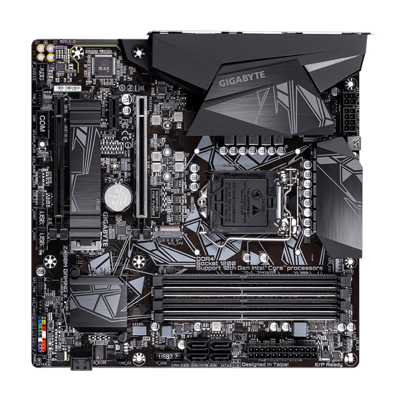 GIGABYTE Z490M GAMING X (rev. 1.0) Intel Z490 LGA 1200 (Socket H5) micro ATX