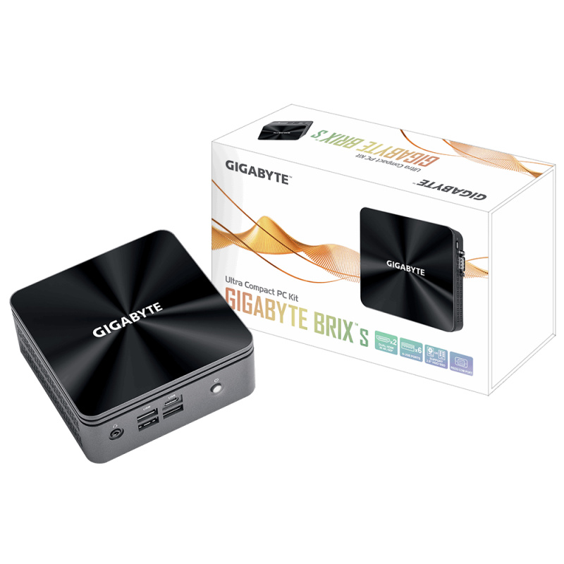 GIGABYTE GB-BRi5H-10210 Noir i5-10210U BGA 1528 1,6 GHz