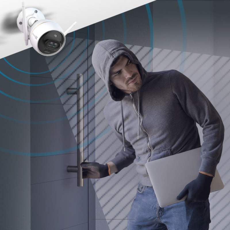 EZVIZ C3X Balle (forme) Caméra de sécurité IP Extérieure 1920 x 1080 pixels Plafond/mur