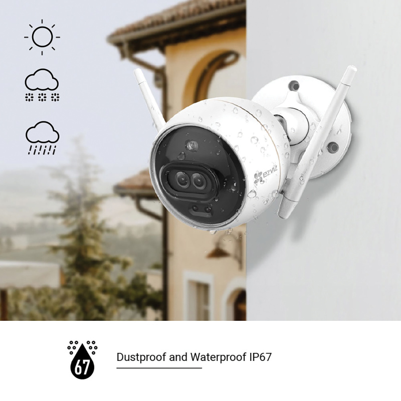 EZVIZ C3X Balle (forme) Caméra de sécurité IP Extérieure 1920 x 1080 pixels Plafond/mur