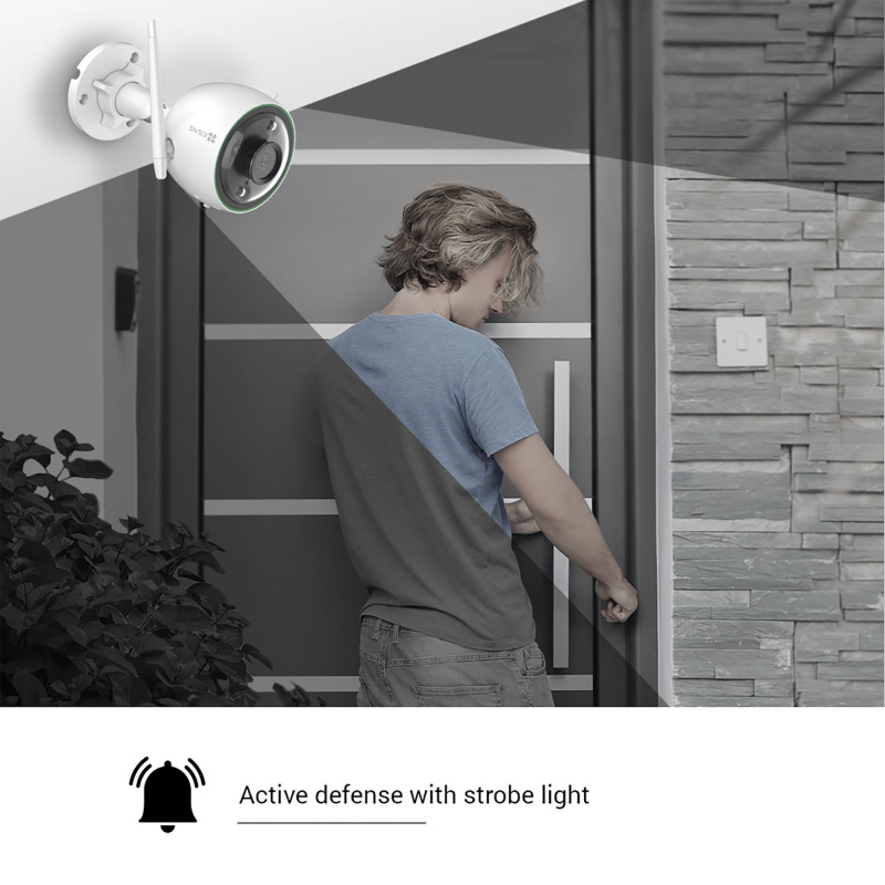 EZVIZ C3N Balle (forme) Caméra de sécurité IP Extérieure 1920 x 1080 pixels Plafond/mur