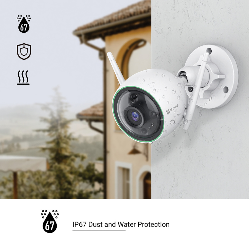 EZVIZ C3N Balle (forme) Caméra de sécurité IP Extérieure 1920 x 1080 pixels Plafond/mur