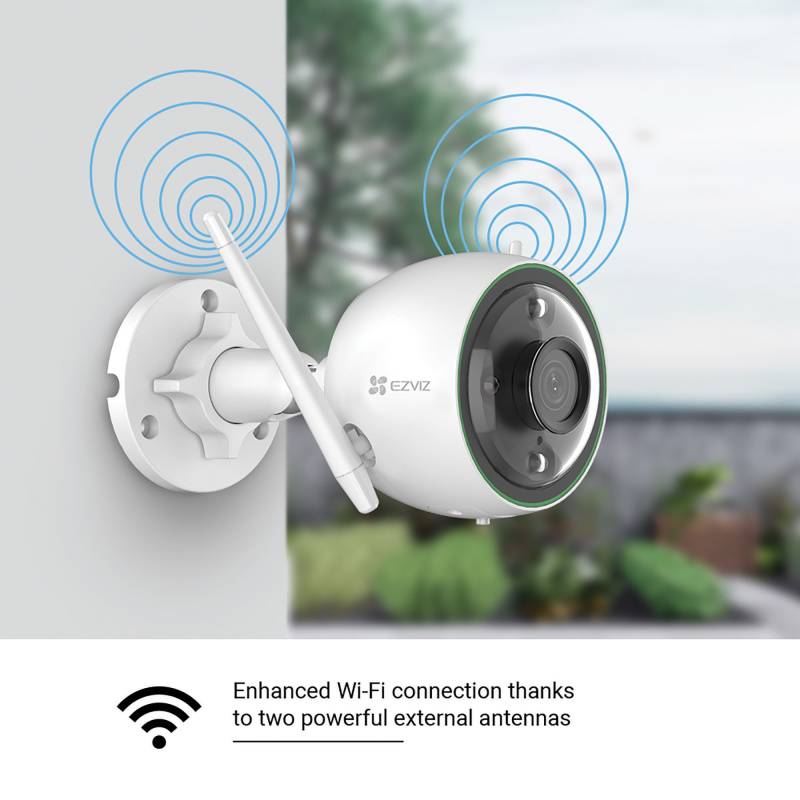 EZVIZ C3N Balle (forme) Caméra de sécurité IP Extérieure 1920 x 1080 pixels Plafond/mur