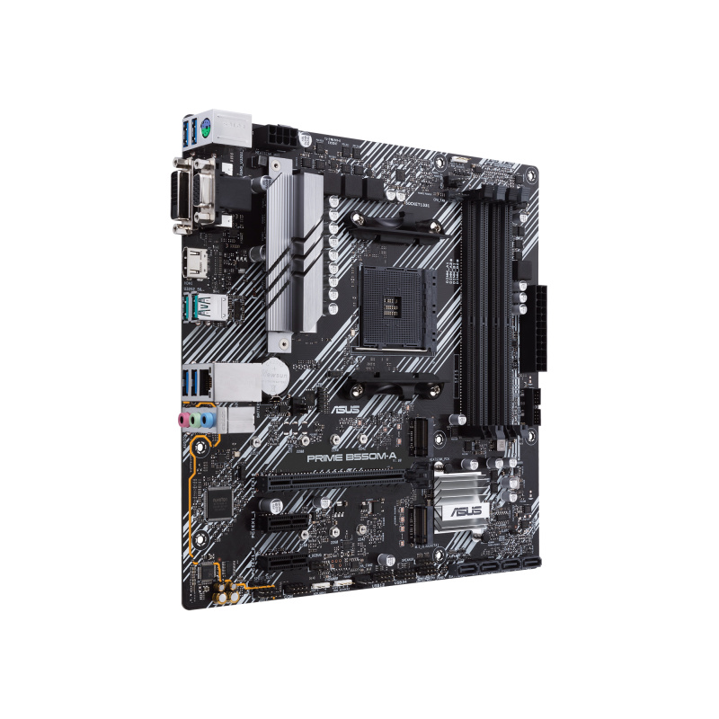 ASUS PRIME B550M-A AMD B550 Emplacement AM4 micro ATX