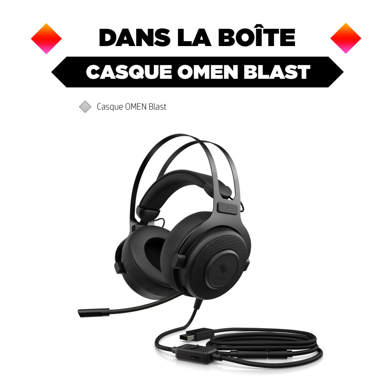 HP OMEN Casque Blast
