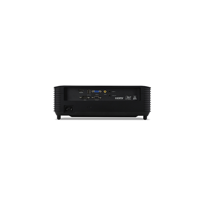 Acer Essential X1128H vidéo-projecteur Projecteur à focale standard 4500 ANSI lumens DLP SVGA (800x600) Compatibilité 3D Noir