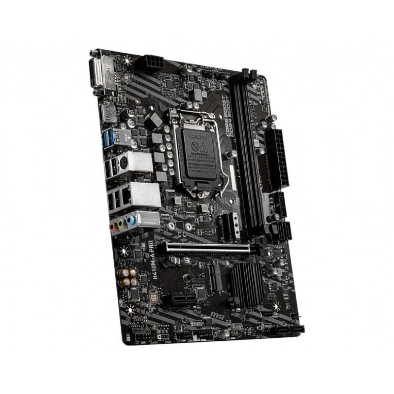 MSI H410M-A PRO carte mère Intel H410 LGA 1200 (Socket H5) micro ATX