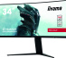 iiyama G-MASTER GB3466WQSU-B1 LED display 86,4 cm (34") 3440 x 1440 pixels UltraWide Quad HD Noir