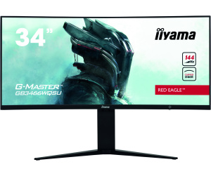iiyama G-MASTER GB3466WQSU-B1 LED display 86,4 cm (34") 3440 x 1440 pixels UltraWide Quad HD Noir
