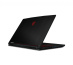 MSI GF63 Thin 10SCSR-1631FR Intel® Core™ i5 i5-10500H Ordinateur portable 39,6 cm (15.6") Full HD 8 Go DDR4-SDRAM 512 Go SSD NVIDIA® GeForce® GTX 1650 Ti Wi-Fi 6 (802.11ax) Windows 10 Home Noir