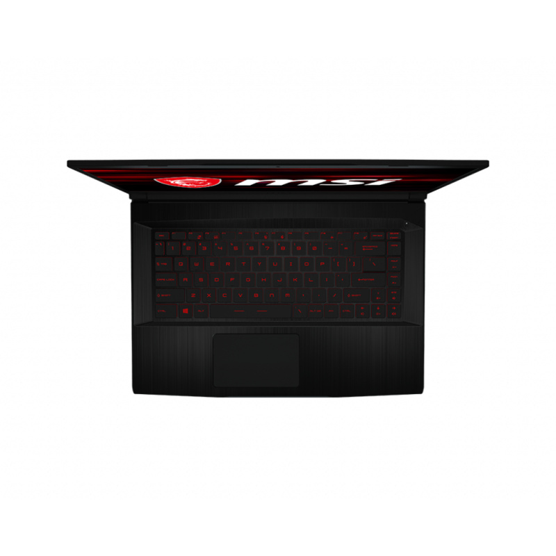 MSI GF63 Thin 10SCSR-1631FR Intel® Core™ i5 i5-10500H Ordinateur portable 39,6 cm (15.6") Full HD 8 Go DDR4-SDRAM 512 Go SSD NVIDIA® GeForce® GTX 1650 Ti Wi-Fi 6 (802.11ax) Windows 10 Home Noir