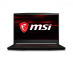 MSI GF63 Thin 10SCSR-1631FR Intel® Core™ i5 i5-10500H Ordinateur portable 39,6 cm (15.6") Full HD 8 Go DDR4-SDRAM 512 Go SSD NVIDIA® GeForce® GTX 1650 Ti Wi-Fi 6 (802.11ax) Windows 10 Home Noir
