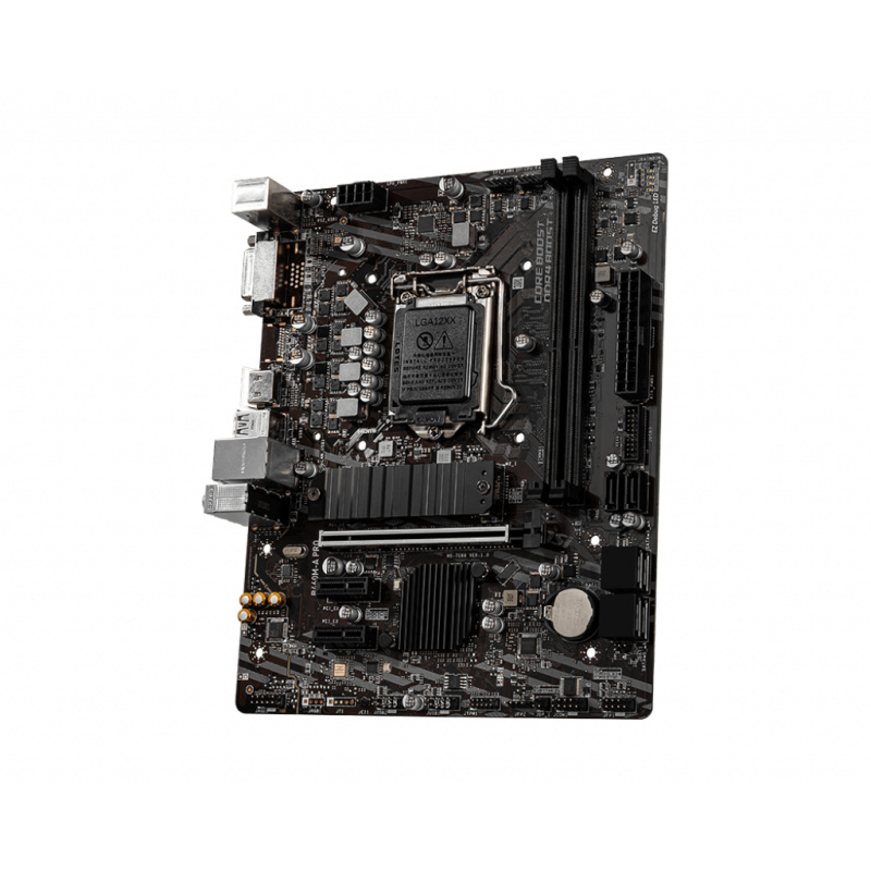 MSI B460M-A PRO carte mère Intel B460 LGA 1200 (Socket H5) micro ATX