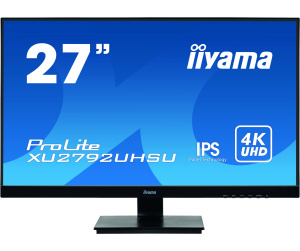 iiyama ProLite XU2792UHSU-B1 LED display 68,6 cm (27") 3840 x 2160 pixels 4K Ultra HD Noir