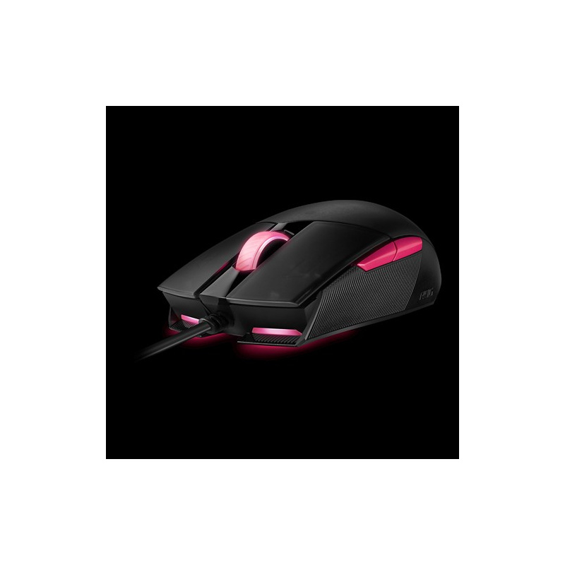 ASUS ROG Strix Impact II Electro Punk souris USB Type-A Optique 6200 DPI