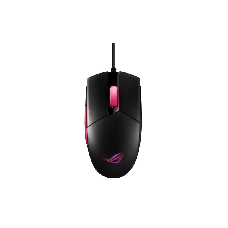 ASUS ROG Strix Impact II Electro Punk souris USB Type-A Optique 6200 DPI