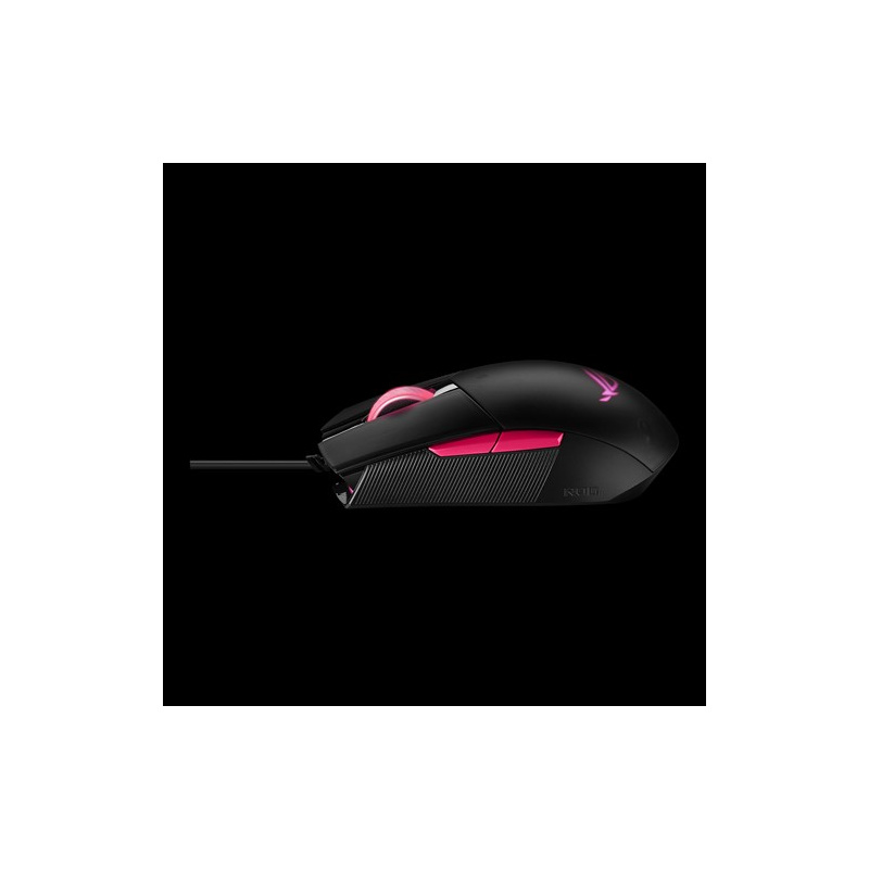 ASUS ROG Strix Impact II Electro Punk souris USB Type-A Optique 6200 DPI