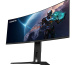 GIGABYTE Moniteur de jeu courbé OLED WQHD MO34WQC 34" - 3440 x 1440, 175Hz, 0.03ms, KVM, 250 cd/m², FreeSync Premium Pro, DisplayHDR True Black 400, HDMI 2.1, Displayport 1.4