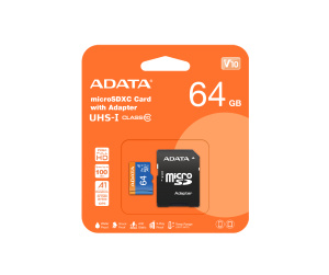 ADATA 64GB, microSDHC, Class 10 64 Go UHS-I Classe 10