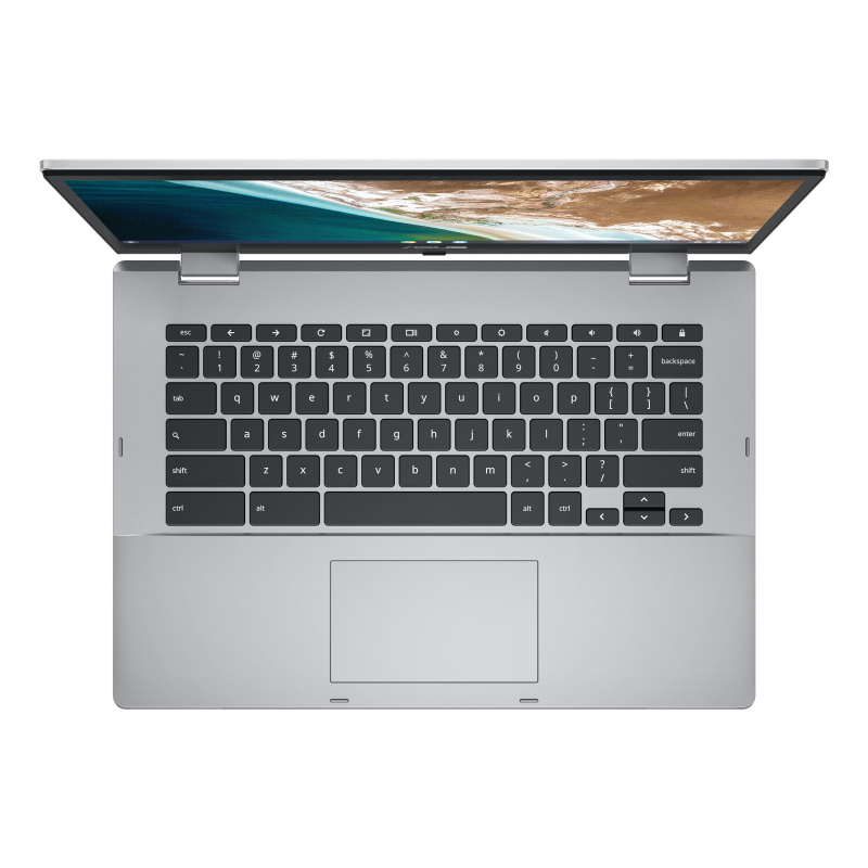 ASUS Chromebook Flip CX1 CX1400FKA-EC0117 Intel® Pentium® Silver N6000 35,6 cm (14") Écran tactile Full HD 8 Go LPDDR4x-SDRAM 64 Go eMMC Wi-Fi 6 (802.11ax) ChromeOS Argent