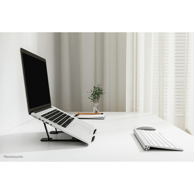 Neomounts NSLS085BLACK Support pour ordinateur portable 10-17" - pliable - compact - universel