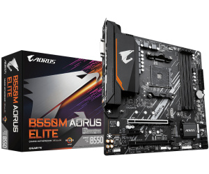 Gigabyte B550M AORUS ELITE AMD B550 Emplacement AM4 micro ATX