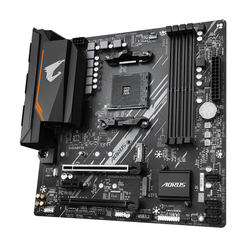 Gigabyte B550M AORUS ELITE AMD B550 Emplacement AM4 micro ATX