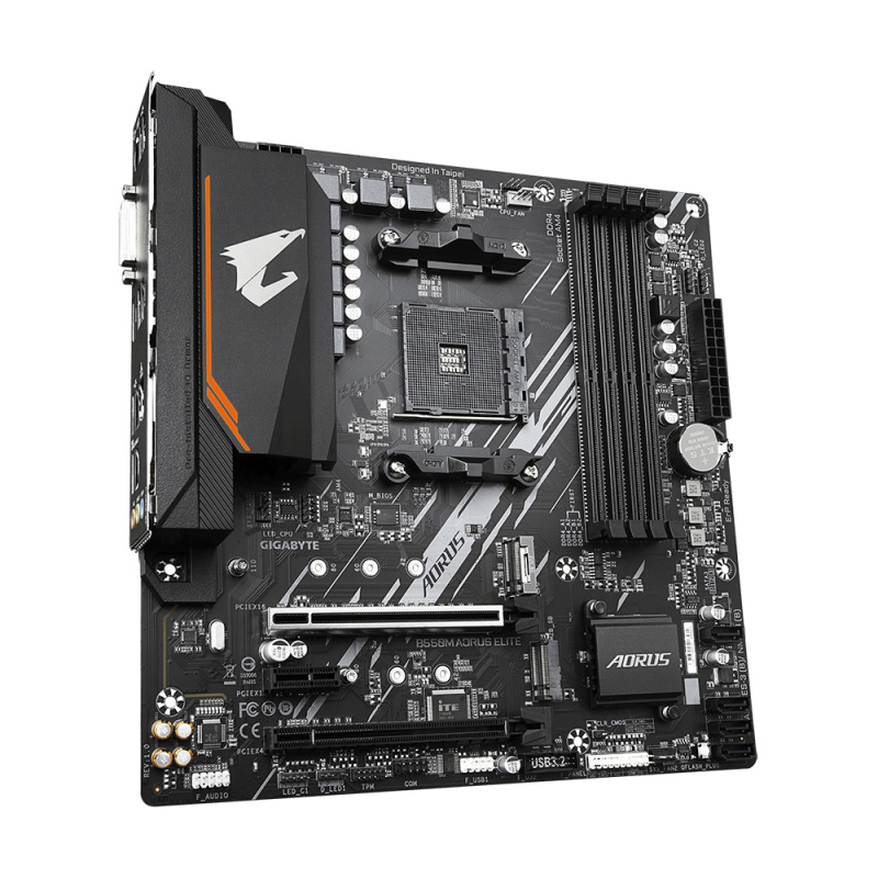 Gigabyte B550M AORUS ELITE AMD B550 Emplacement AM4 micro ATX