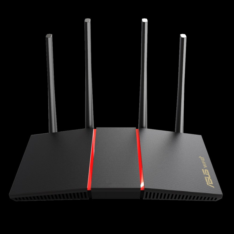 ASUS RT-AX55 routeur sans fil Gigabit Ethernet Bi-bande (2,4 GHz / 5 GHz) Noir